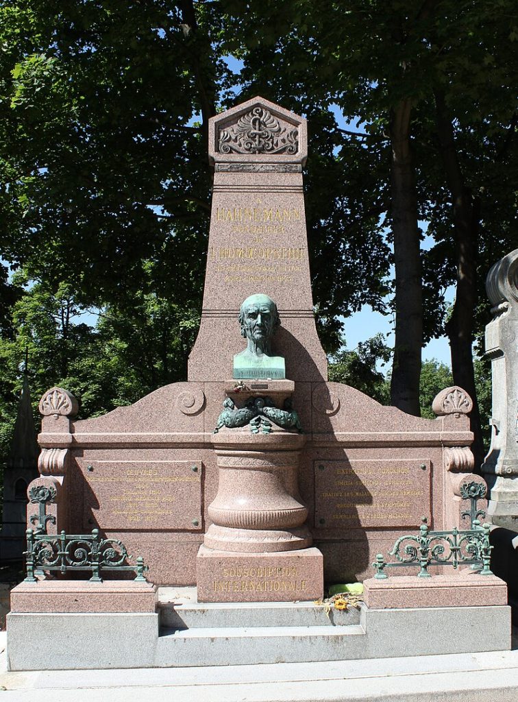 Hahnemann Grab Père Lachaise Paris