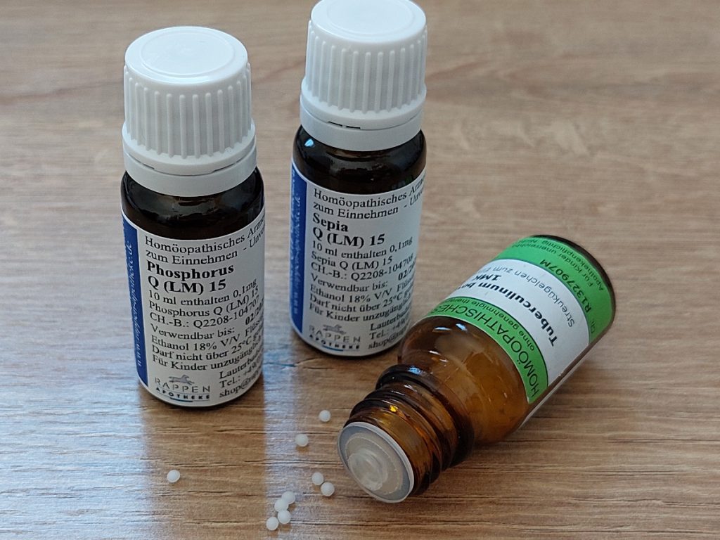 Homöopathie Mittel q-Potenz c-potenz